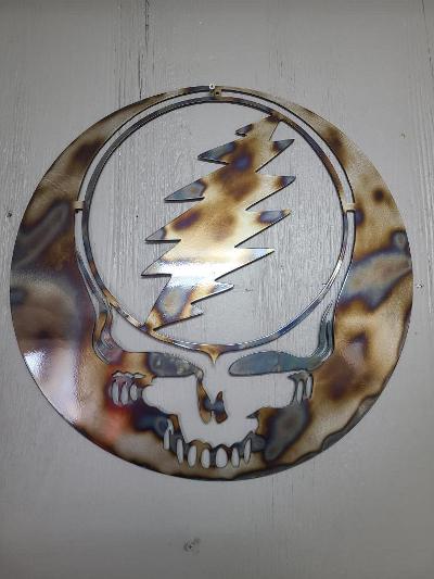 CNC Skull Sign